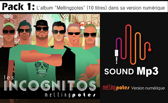 Acheter l'album des Incognitos : L’album Melting Potes (10 Titres) dans sa version numérique.